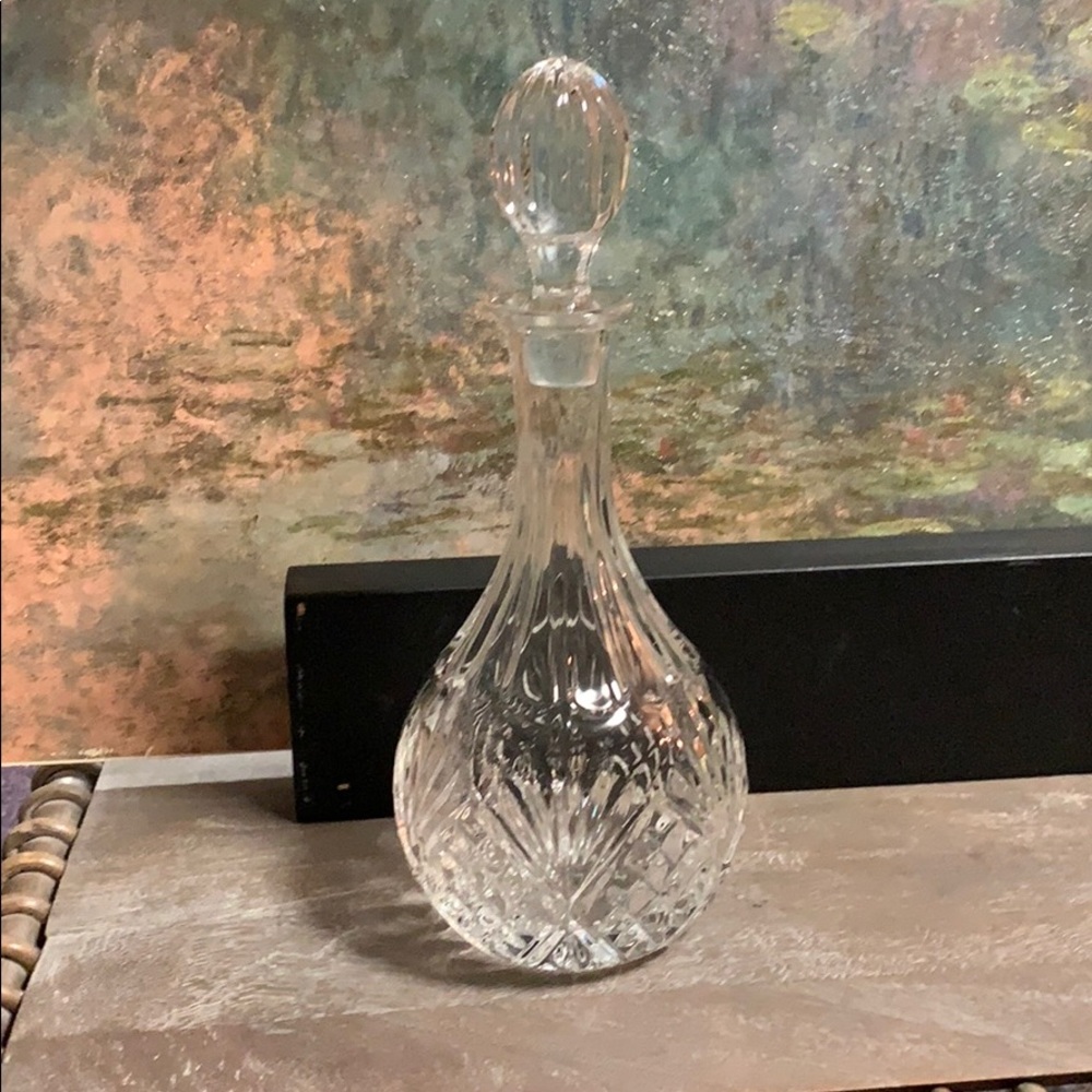 Vintage Crystal Decanter of Vase